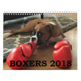 CALENDRIER DES BOXEURS 2018