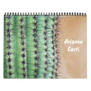 Calendrier des cactus de l'Arizona