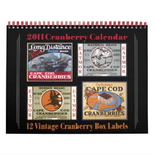 Calendrier des canneberges 2011