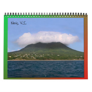 Calendrier des Caraïbe d'île du Niévès