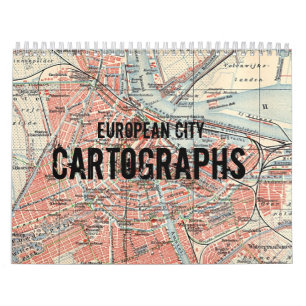 Calendrier des caricatures des villes d'Europe Vin