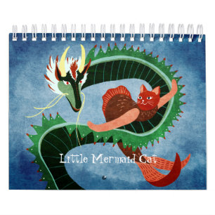 Calendrier des chats de petite fille
