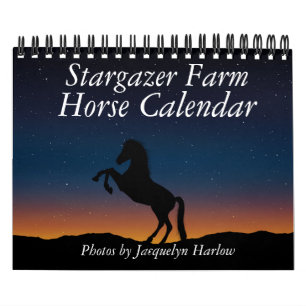 Calendrier des chevaux de ferme Stargazer