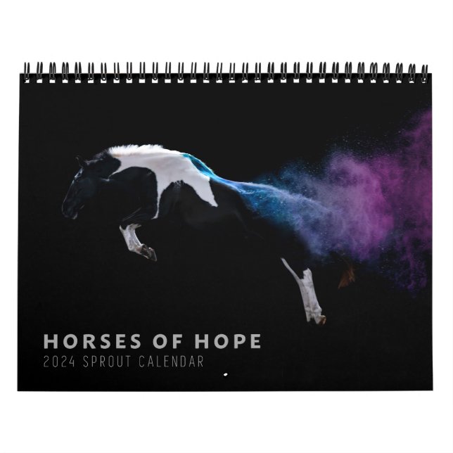 Calendrier des Chevaux d'espoir du printemps 2024 (Protection)