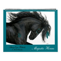 Calendrier des chevaux majestueux par BiHrLe