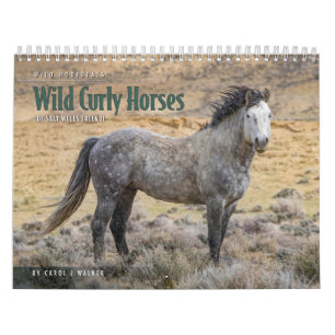 Calendrier des Chevaux Sauvages Crépus de Salt Wel