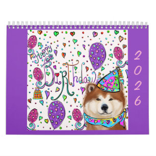 Calendrier des chiens