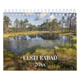 Calendrier des chiens estoniens Eesti Rabad