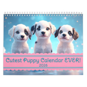 Calendrier des chiots les plus mignons JAMAIS !