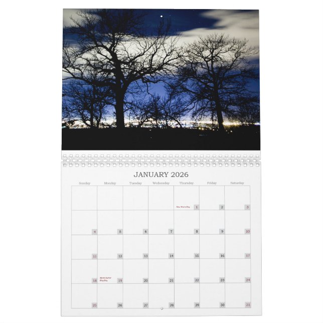 Calendrier des CK Alaska 2012 (Jan 2026)