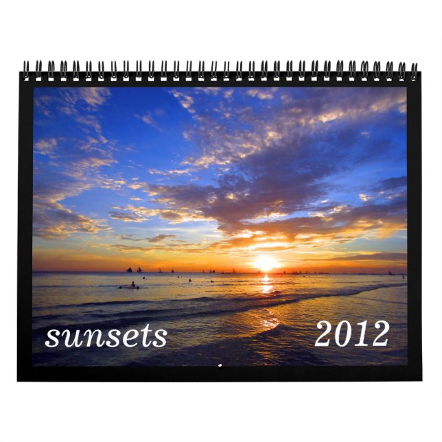 calendrier des couchers du soleil 2012 (Protection)