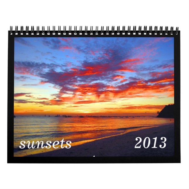 calendrier des couchers du soleil 2013 (Protection)