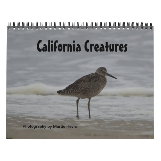 Calendrier des créatures de Californie (sept-août) (Protection)