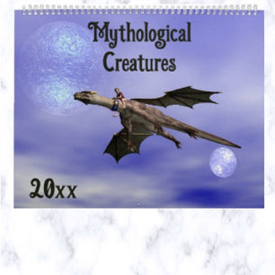 Calendrier des créatures mythologiques modifiables