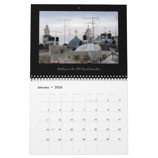 Calendrier des croix autour du monde (Jan 2026)