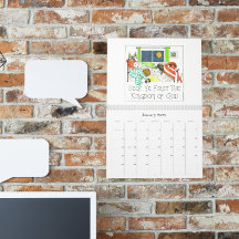 Calendrier des écritures chrétiennes illustrées