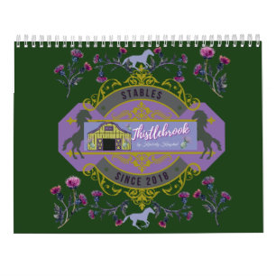 calendrier des écritures horsey amusantes
