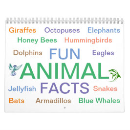 Calendrier des faits amusants pour les animaux