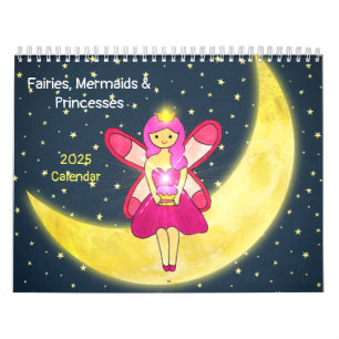 Calendrier des fées, sirènes et princesses 2025
