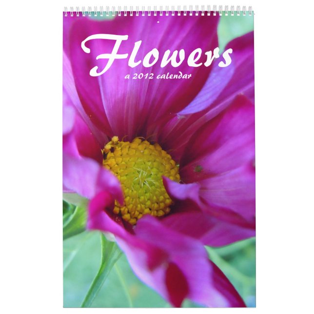 Calendrier des fleurs 2012 (Protection)