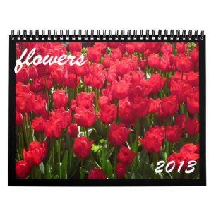 calendrier des fleurs 2013