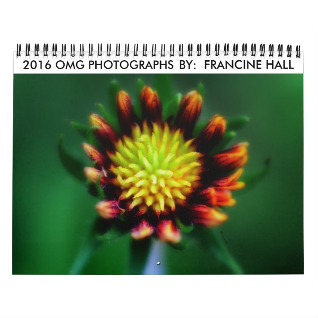 Calendrier des fleurs 2016 (Protection)