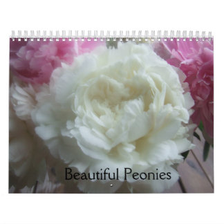 Calendrier des fleurs des pivoines