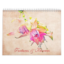 Calendrier des fleurs et des textures