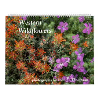 Calendrier des Fleurs sauvages occidentaux
