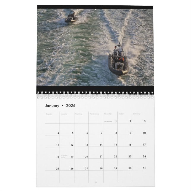 Calendrier des forces spéciales 2013 (Jan 2026)