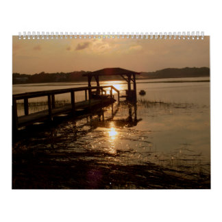 Calendrier des grands murs de l'île Pawleys (conce