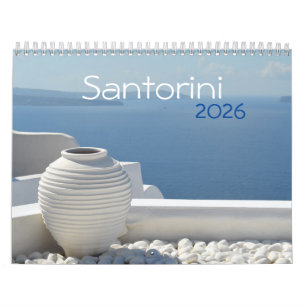 Calendrier des îles grecques de Santorin 2025