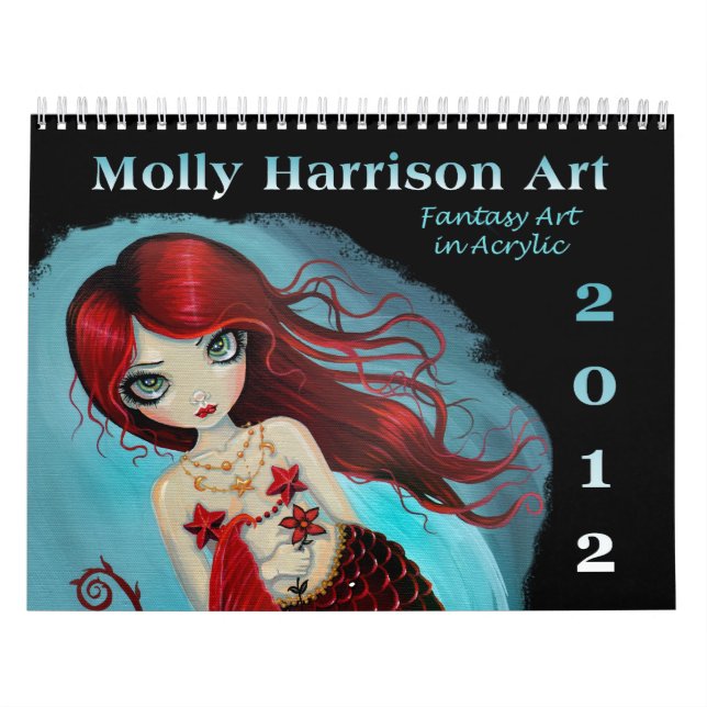Calendrier des Imaginaires 2012 par Molly Harrison (Protection)