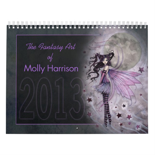 Calendrier des Imaginaires 2013 par Molly Harrison (Protection)