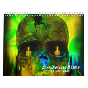 Calendrier des Imaginaires de Goth pour les crânes