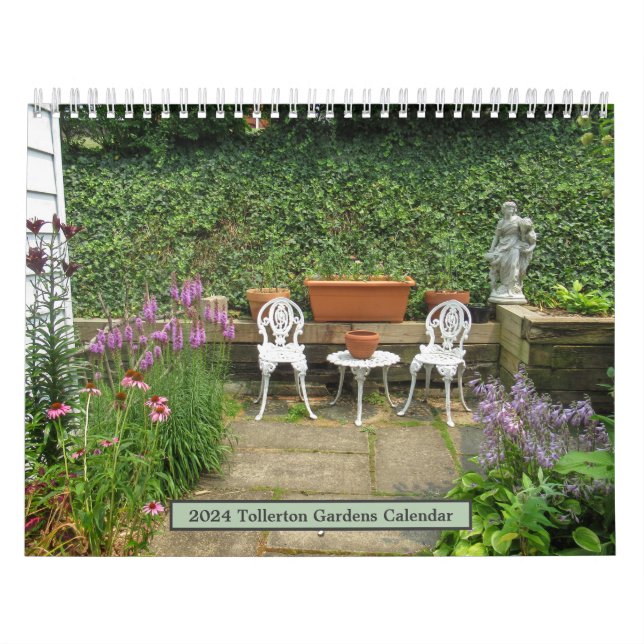 Calendrier des jardins de Tollerton 2024 (Protection)