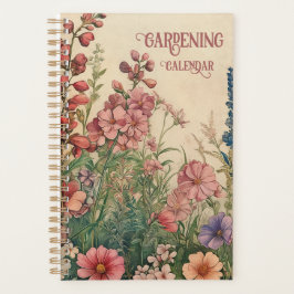 Calendrier des jardins de Vintage