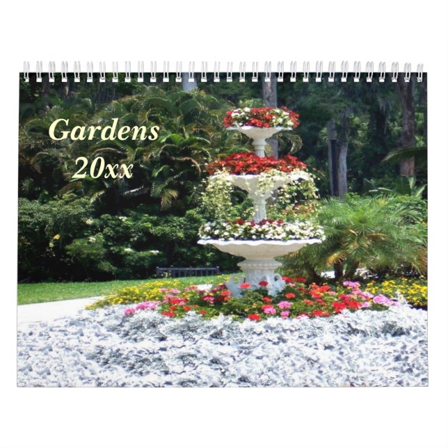 Calendrier des jardins et des fleurs (Protection)
