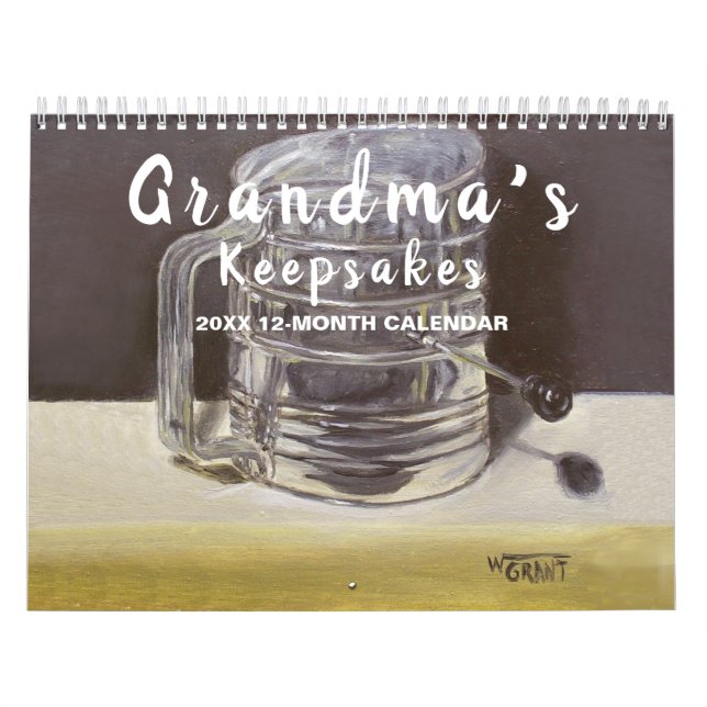 Calendrier des Keepsakes de grand-mère (Protection)