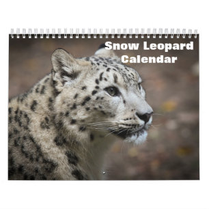 Calendrier des léopards des neiges 2025