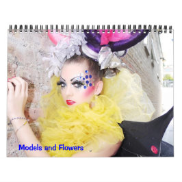 Calendrier des modèles et des fleurs