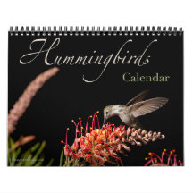 Calendrier des murailles des colibris 2026