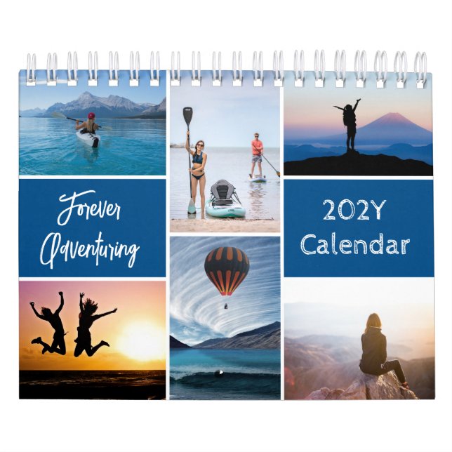 Calendrier des murs de voyage photo personnalisés (Protection)