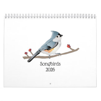 Calendrier des oiseaux chanteurs