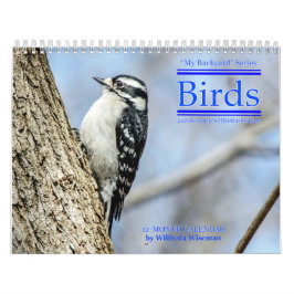 Calendrier des oiseaux Jardins 4e de la série