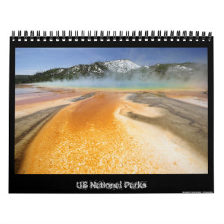 Calendrier des parcs nationaux 2011 des USA
