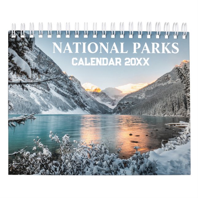 Calendrier des parcs nationaux 2026 Calendrier per (Protection)