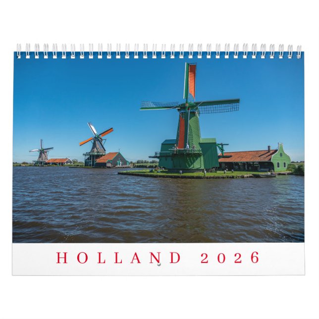 Calendrier des Pays-Bas 2026 (Protection)