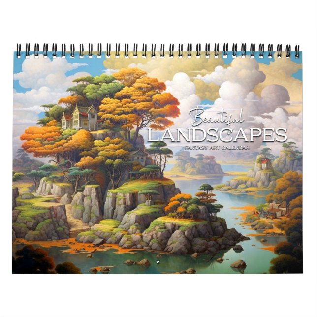Calendrier des paysages magnifiques 2026 (Protection)