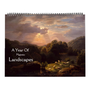 Calendrier Des Paysages Majestueux